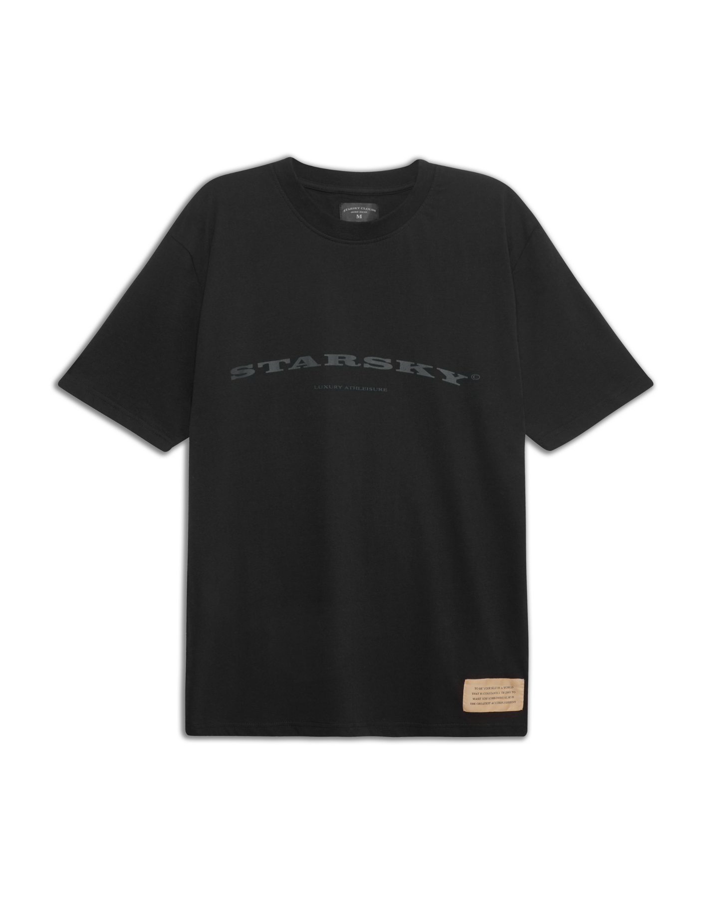 STARSKY LUX T-SHIRT - BLACK