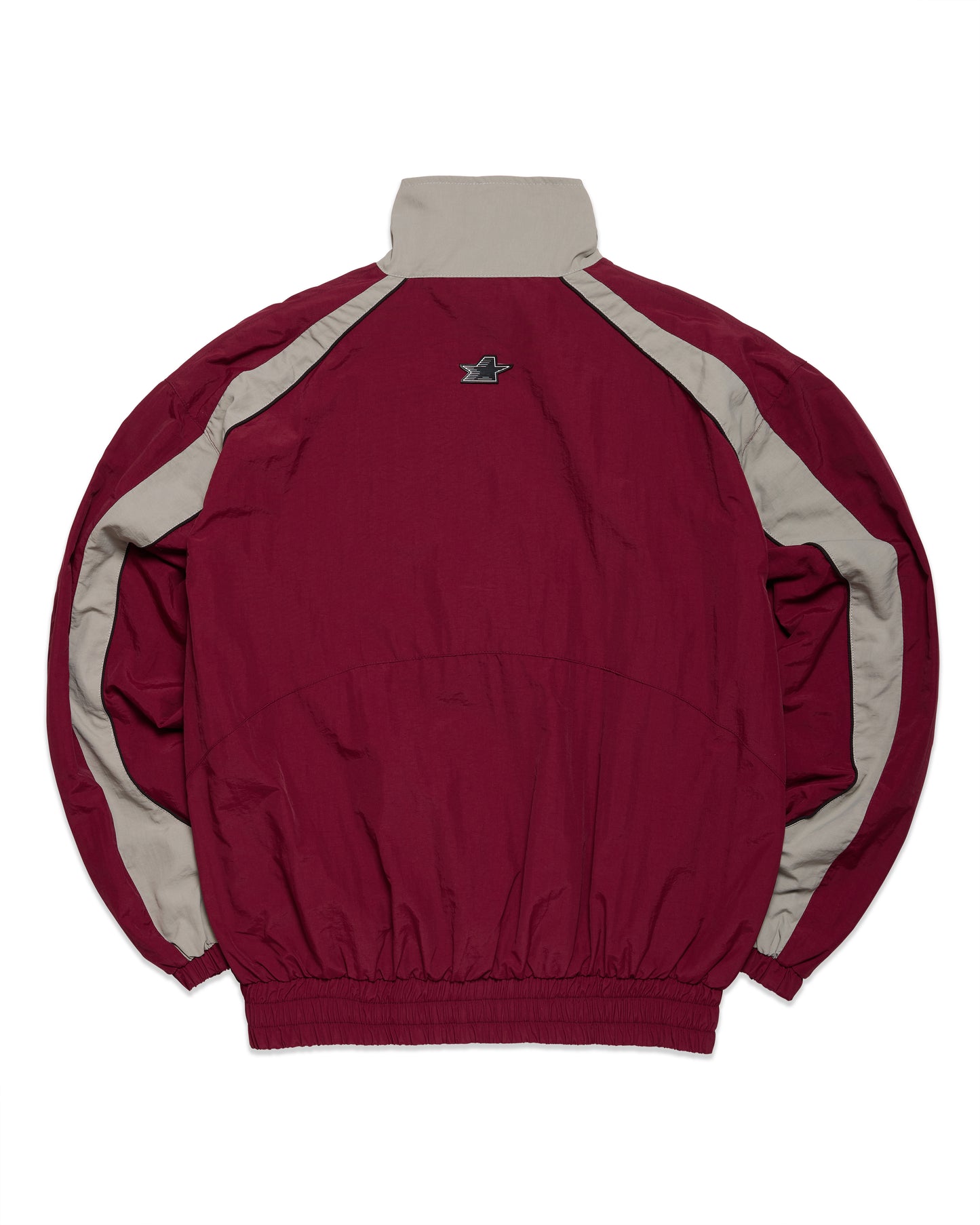 'THE BUSINESS' TRACK JACKET (OXBLOOD/GREY/ BLACK)